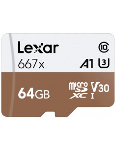 SCHEDE DI MEMORIA: vendita online Lexar Professional 667x microSDXC UHS-I Card memoria flash 64 GB Classe 10 in offerta