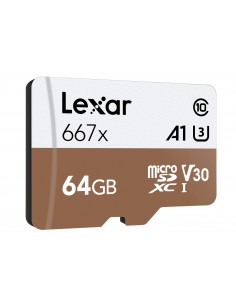 SCHEDE DI MEMORIA: vendita online Lexar Professional 667x microSDXC UHS-I Card memoria flash 64 GB Classe 10 in offerta 2