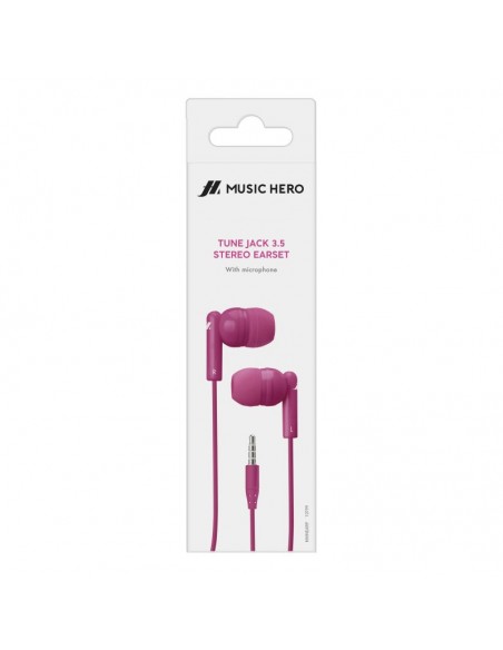 AURICOLARI E VIVAVOCE: vendita online SBS MHINEARP cuffia e auricolare Cablato In-ear MUSICA Rosa in offerta