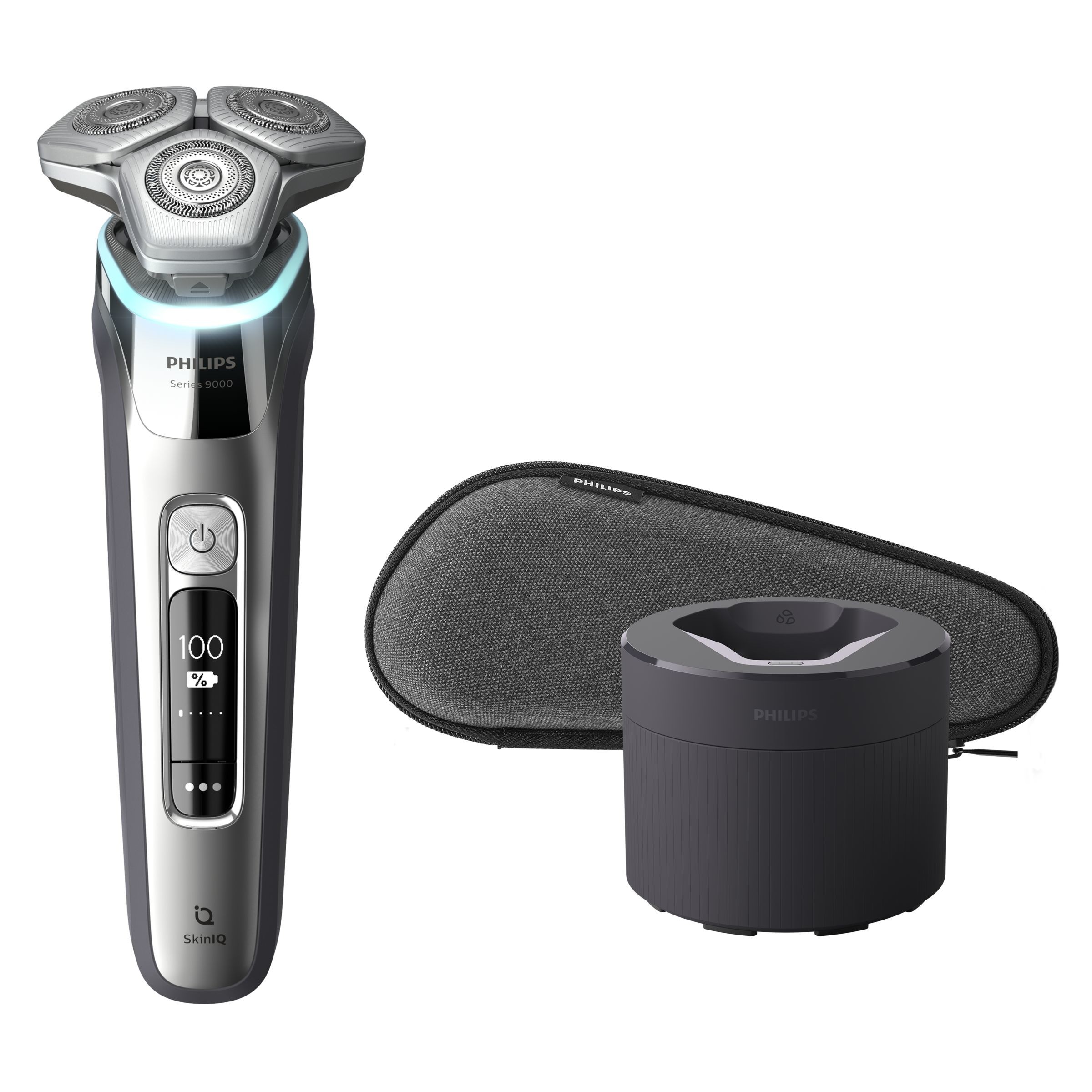 Philips SHAVER Series 9000 Rasoio elettrico Wet \u0026 Dry con sensore P