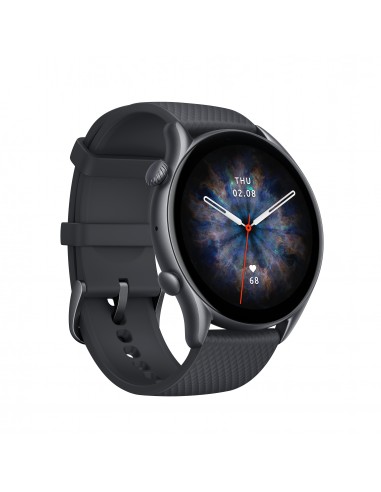 SMARTWATCH: vendita online Amazfit GTR 3 Pro 3,68 cm (1.45") AMOLED 46 mm Digitale 480 x 480 Pixel Touch screen Nero Wi-Fi GP...