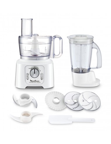 ROBOT DA CUCINA: vendita online Moulinex ROBOT DA CUCINA MULTIFUNZIONE DOUBLE FORCE COMPACT in offerta