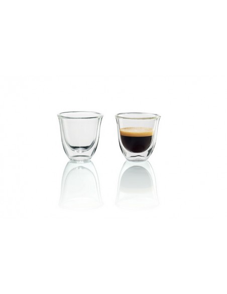 ACCESSORI PER LA TAVOLA: vendita online De’Longhi 5513214591 bicchiere da caffè Trasparente 2 pz in offerta