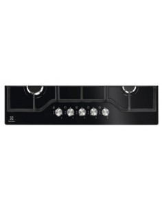 PIANI COTTURA A GAS: vendita online Electrolux EGG7536K Nero Da incasso 74 cm Gas 5 Fornello(i) in offerta 2