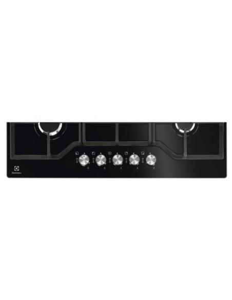 PIANI COTTURA A GAS: vendita online Electrolux EGG7536K Nero Da incasso 74 cm Gas 5 Fornello(i) in offerta