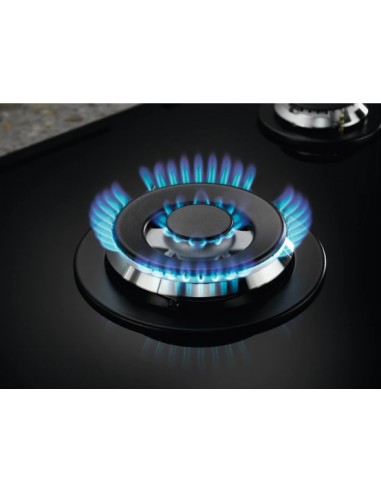 PIANI COTTURA A GAS: vendita online Electrolux EGG7536K Nero Da incasso 74 cm Gas 5 Fornello(i) in offerta