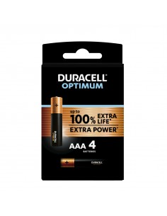 BATTERIE: vendita online Duracell Optimum AAA B4 x8 - RFT in offerta