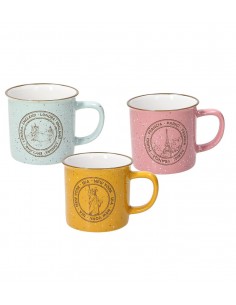 ACCESSORI PER LA TAVOLA: vendita online Tognana Porcellane Des Arts tazza Colori assortiti Universale 1 pz in offerta