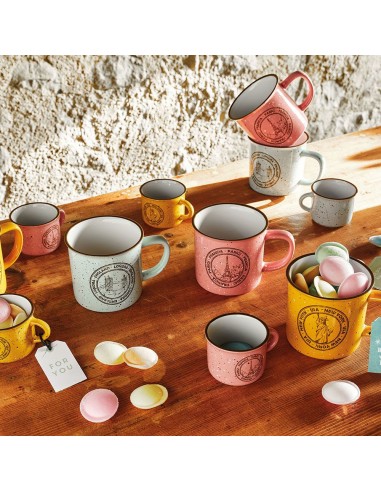 ACCESSORI PER LA TAVOLA: vendita online Tognana Porcellane Des Arts tazza Colori assortiti Universale 1 pz in offerta