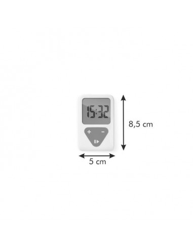 ACCESSORI PER LA TAVOLA: vendita online Tescoma 634480 timer da cucina Timer da cucina digitale Arancione, Bianco in offerta