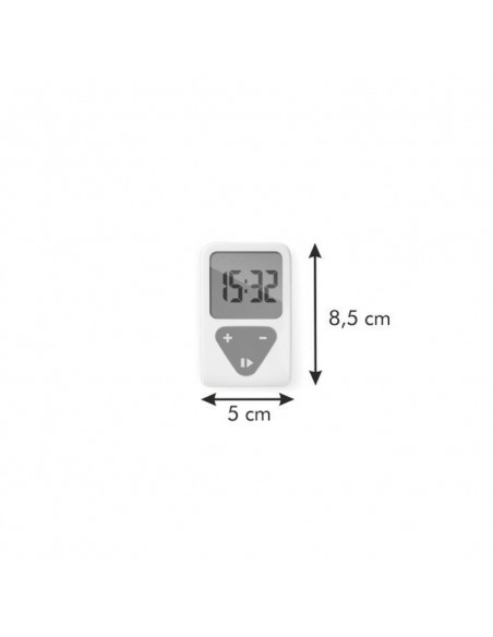 ACCESSORI PER LA TAVOLA: vendita online Tescoma 634480 timer da cucina Timer da cucina digitale Arancione, Bianco in offerta