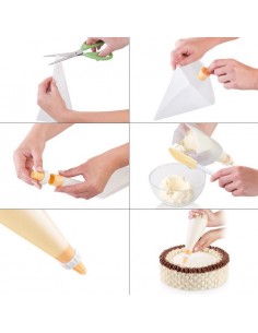 ACCESSORI PER LA TAVOLA: vendita online Tescoma 630490 Penne per la decorazione da pasticceria in offerta 2