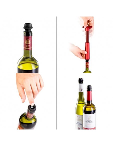 ACCESSORI PER LA TAVOLA: vendita online Tescoma 695431 tappo per bottiglie e decanter Nero in offerta