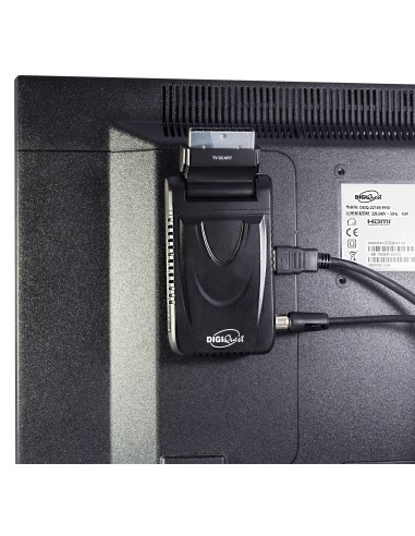 DECODER DIGITALE TERRESTRE: vendita online Digiquest Invisible Cavo Full HD Nero in offerta