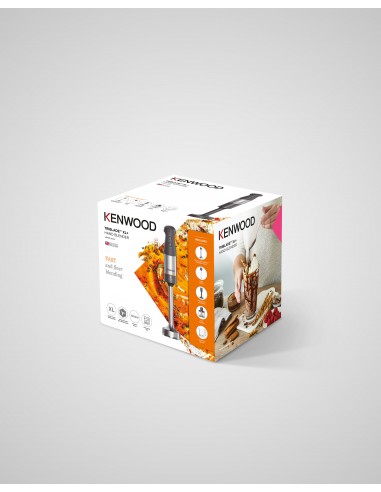 FRULLATORI AD IMMERSIONE: vendita online Kenwood Triblade XL+ HBM60307GY Mixer a immersione 1000W con accessori Grigio in off...