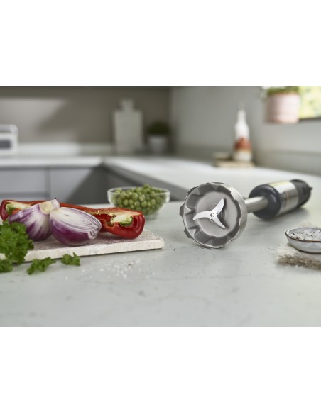 FRULLATORI AD IMMERSIONE: vendita online Kenwood Triblade XL+ HBM60307GY Mixer a immersione 1000W con accessori Grigio in off...