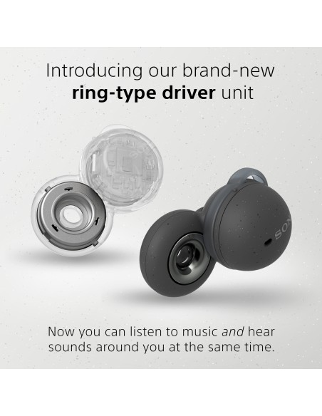 AURICOLARI BLUETOOTH: vendita online Sony LinkBuds - Auricolari True Wireless con Driver ad anello, Ottimizzate per Google As...