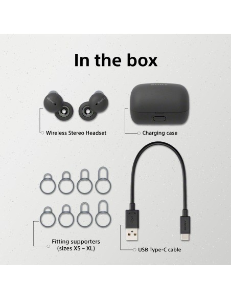AURICOLARI BLUETOOTH: vendita online Sony LinkBuds - Auricolari True Wireless con Driver ad anello, Ottimizzate per Google As...