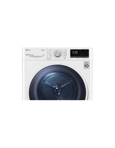 ASCIUGATRICI: vendita online LG RH90V9AVHN asciugatrice Libera installazione Caricamento frontale 9 kg A+++ Bianco in offerta