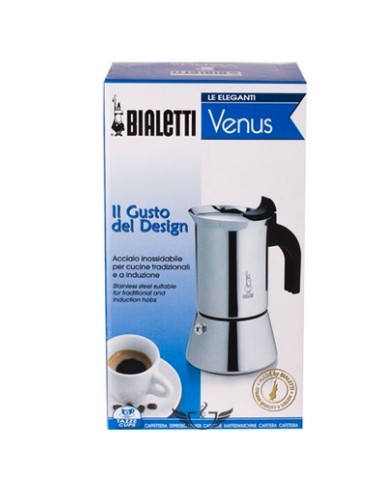 CAFFETTIERE: vendita online Bialetti Venus box Moka 0,5 L Argento in offerta