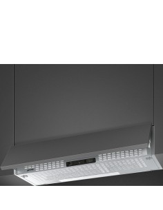 CAPPE: vendita online Smeg KSEIR92SE2 cappa aspirante Semintegrato (semincassato) Argento 225 m³/h D in offerta