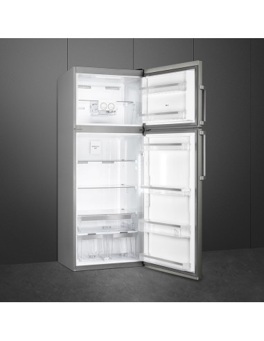 FRIGORIFERI DOPPIA PORTA: vendita online Smeg FD70EN4HX frigorifero con congelatore Libera installazione 432 L E Stainless st...