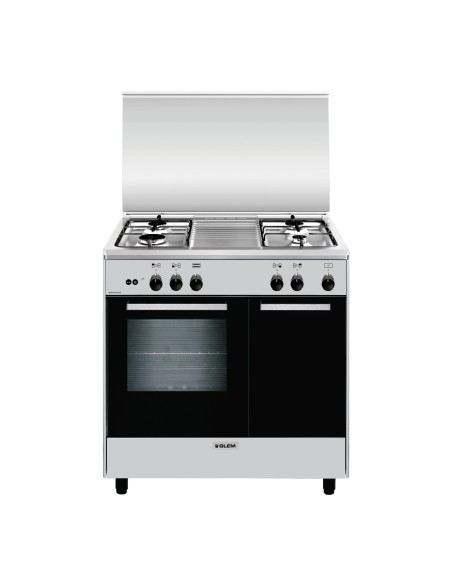 CUCINE CON FORNO A GAS: vendita online Glem Gas AR854GI cucina Titanio A in offerta