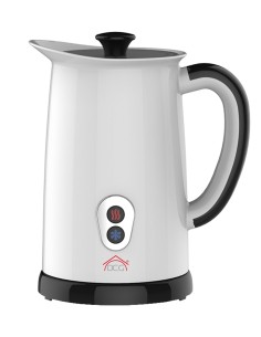 CAPPUCCINATORI: vendita online DCG Eltronic WK6289 montalatte Schiumatore per latte automatico Nero, Bianco in offerta