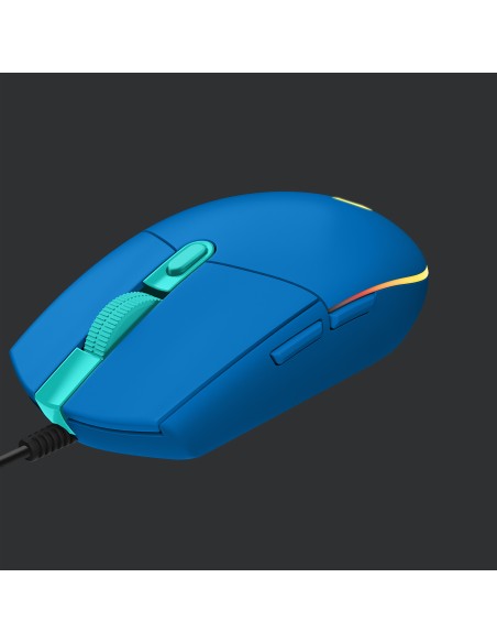 ACCESSORI GIOCHI PC: vendita online Logitech G G203 Lightsync mouse USB tipo A 8000 DPI in offerta
