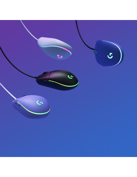 ACCESSORI GIOCHI PC: vendita online Logitech G G203 Lightsync mouse USB tipo A 8000 DPI in offerta