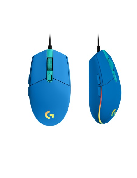 ACCESSORI GIOCHI PC: vendita online Logitech G G203 Lightsync mouse USB tipo A 8000 DPI in offerta