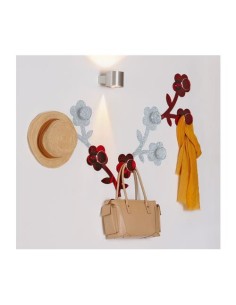 PENTOLE E PADELLE: vendita online Foppapedretti Appendifiore appendiabiti Montabile a parete 2 gancio(i) Bianco in offerta 2