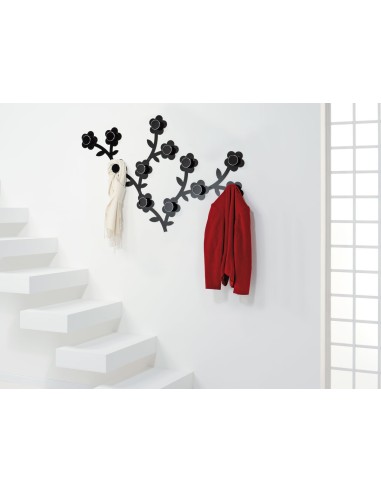 PENTOLE E PADELLE: vendita online Foppapedretti Appendifiore appendiabiti Montabile a parete 2 gancio(i) Bianco in offerta