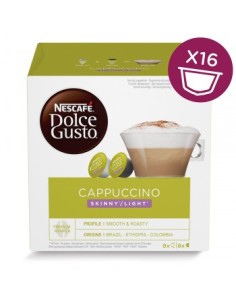 CAPSULE CAFFE': vendita online Nescafé Dolce Gusto Cappuccino Skinny / Light Capsule caffè 16 pz in offerta