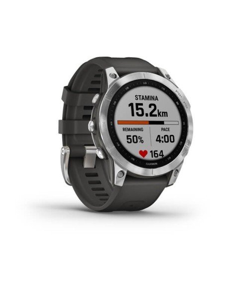 SMARTWATCH: vendita online Garmin fenix 7 3,3 cm (1.3") MIP 47 mm Argento GPS (satellitare) in offerta