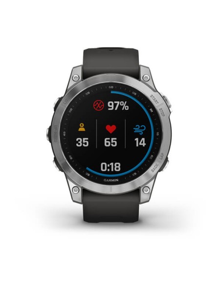 SMARTWATCH: vendita online Garmin fenix 7 3,3 cm (1.3") MIP 47 mm Argento GPS (satellitare) in offerta