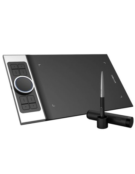 TAVOLETTE GRAFICHE: vendita online XPPen Deco Pro Medium tavoletta grafica Nero 5080 lpi (linee per pollice) 279,4 x 152,4 mm...