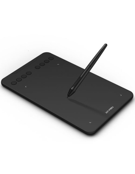 TAVOLETTE GRAFICHE: vendita online XPPen DECO MINI 7 tavoletta grafica Nero 5080 lpi (linee per pollice) 177,8 x 111,1 mm USB...