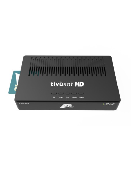 DECODER SATELLITARE: vendita online i-ZAP TVS 495 Satellite HD Nero in offerta