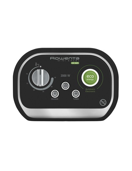 TERMOVENTILATORI: vendita online Rowenta SO9266F0 stufetta elettrica Interno Nero 2000 W Riscaldatore ambiente elettrico con ...
