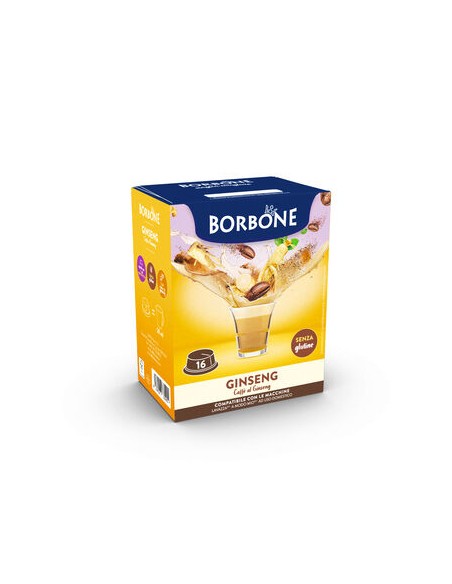 CAPSULE CAFFE': vendita online Caffè Borbone Capsule per Lavazza Ginseng 16 pz in offerta