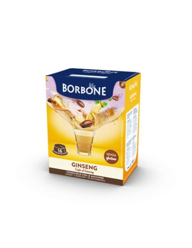 CAPSULE CAFFE': vendita online Caffè Borbone Capsule per Lavazza Ginseng 16 pz in offerta
