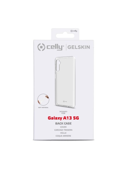 COVER E CUSTODIE SMARTPHONE: vendita online Celly Gelskin custodia per cellulare 16 cm (6.3") Cover Trasparente in offerta