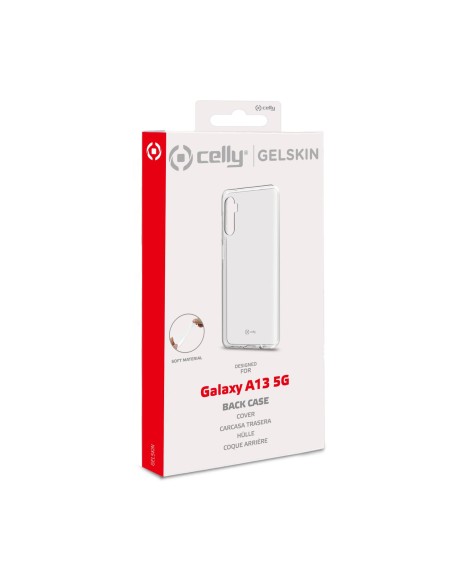 COVER E CUSTODIE SMARTPHONE: vendita online Celly Gelskin custodia per cellulare 16 cm (6.3") Cover Trasparente in offerta