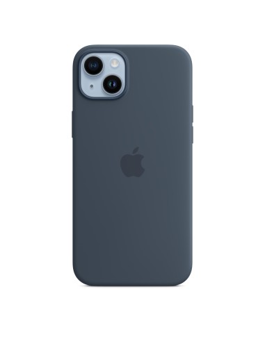 COVER E CUSTODIE IPHONE: vendita online Apple Custodia MagSafe in silicone per iPhone 14 Plus - Blu tempesta in offerta