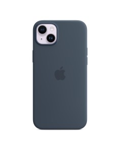 COVER E CUSTODIE IPHONE: vendita online Apple Custodia MagSafe in silicone per iPhone 14 Plus - Blu tempesta in offerta 2