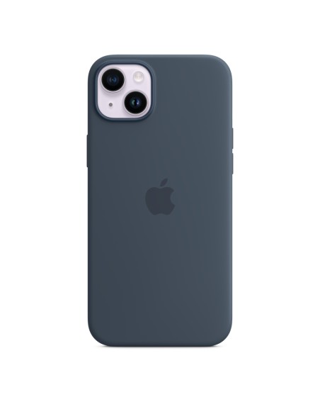 COVER E CUSTODIE IPHONE: vendita online Apple Custodia MagSafe in silicone per iPhone 14 Plus - Blu tempesta in offerta