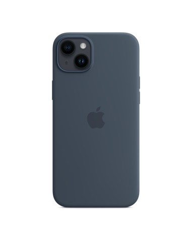 COVER E CUSTODIE IPHONE: vendita online Apple Custodia MagSafe in silicone per iPhone 14 Plus - Blu tempesta in offerta