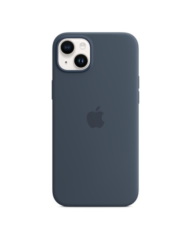 COVER E CUSTODIE IPHONE: vendita online Apple Custodia MagSafe in silicone per iPhone 14 Plus - Blu tempesta in offerta