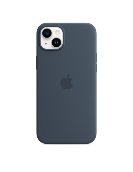 COVER E CUSTODIE IPHONE: vendita online Apple Custodia MagSafe in silicone per iPhone 14 Plus - Blu tempesta in offerta